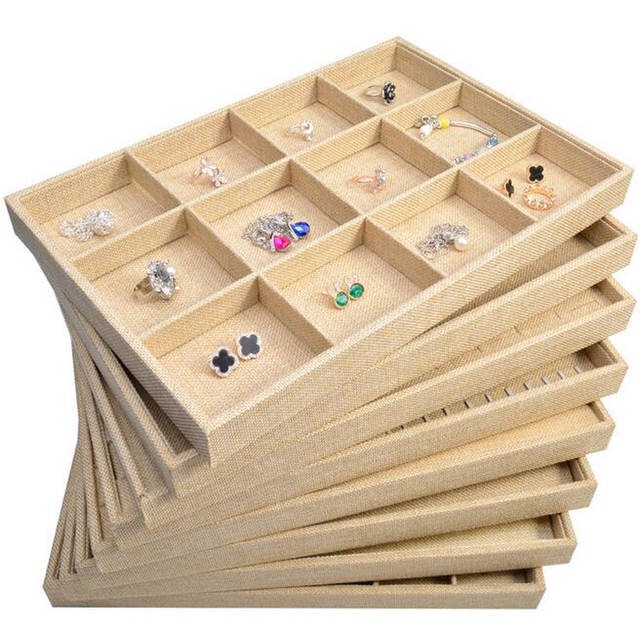 Khay vải lụa bày sản phẩm không gối - MH942