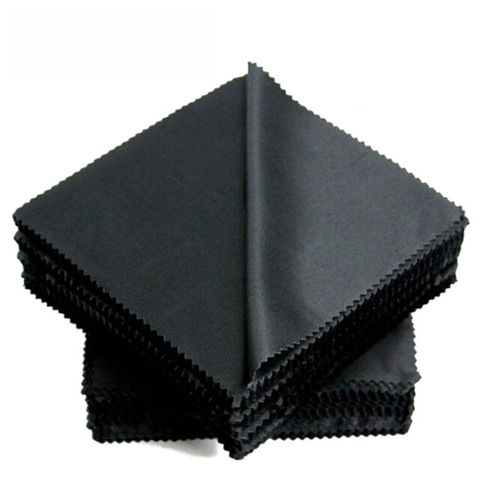 Set 10 Khăn Lau Kính / Màn Hình Điện Thoại / Ống Kính Máy Ảnh 15x15cm