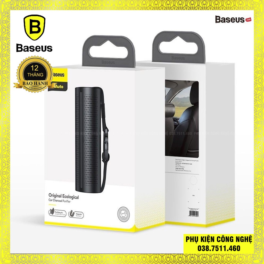 Bộ lọc không khí trên xe hơi dùng than Carbon sinh học Baseus Original Ecological Car Charcoal Purifier