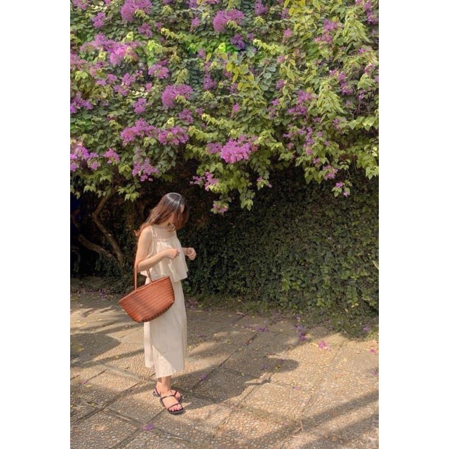 [Mã FAMAYWA giảm 10K đơn 50K] Áo 2 dây đũi linen viền bèo siêu hot | BigBuy360 - bigbuy360.vn