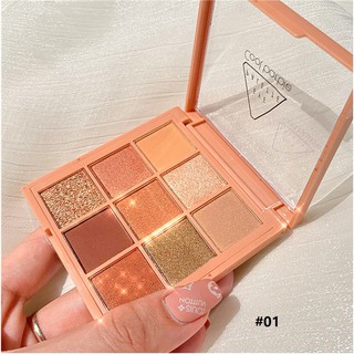 (Cool Barbie) Bảng phấn mắt Coolbarbie Eye Palette 9 ô