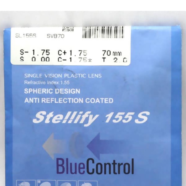 Tròng Stellify Blue Control (Hoya)