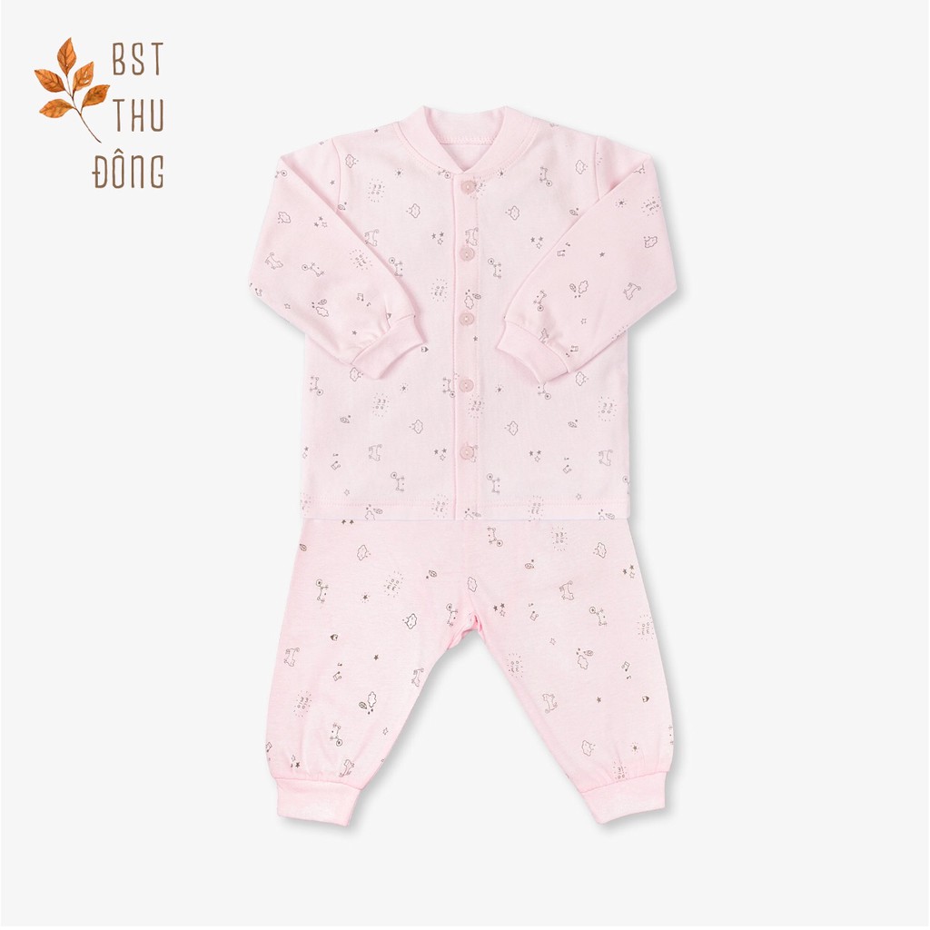 [ MIO THU ĐÔNG ] Bộ cài giữa Miomio sơ sinh cotton dày vừa - Mio