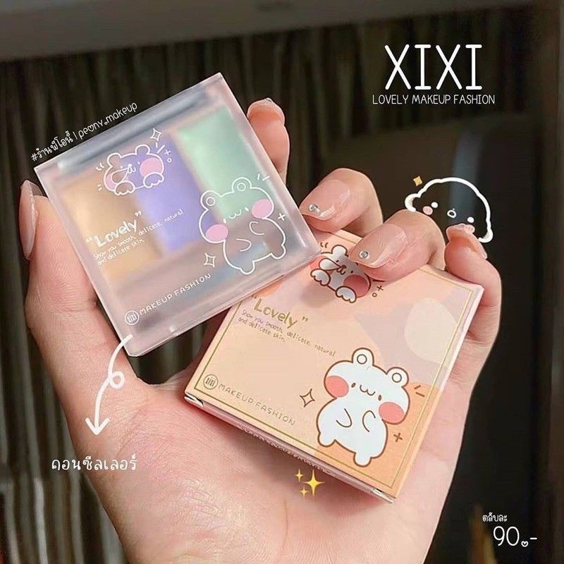 Bảng che khuyết điểm 3 màu XIXI Lovely Makeup Fashion | BigBuy360 - bigbuy360.vn