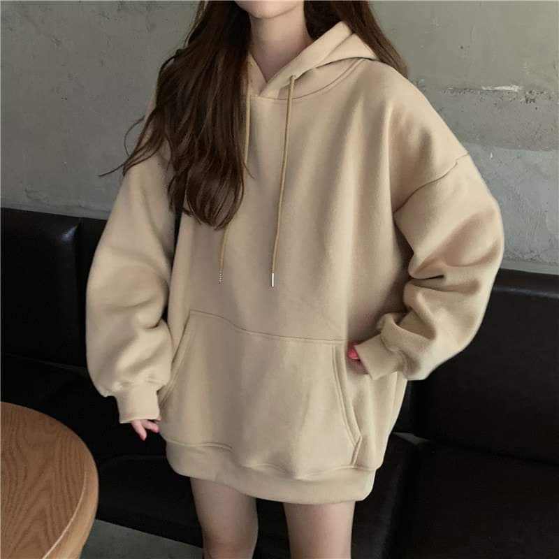 áo hoodie nỉ trơn đầy đủ màu | BigBuy360 - bigbuy360.vn