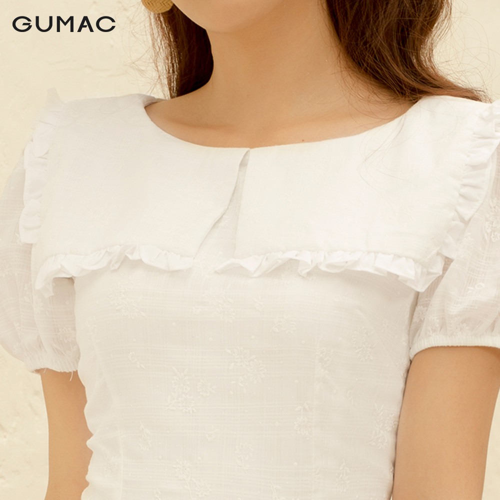 [Mã MABR07062 giảm 8% tối đa 50K đơn từ 249K] Đầm cổ thủy thủ DA1089 GUMAC | BigBuy360 - bigbuy360.vn