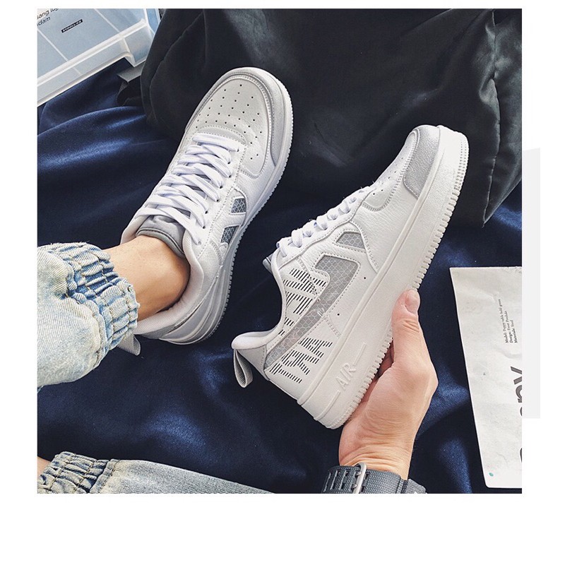 Giày Thể Thao Nữ Sneaker Af1 HOT TREND Đế Cao RM93