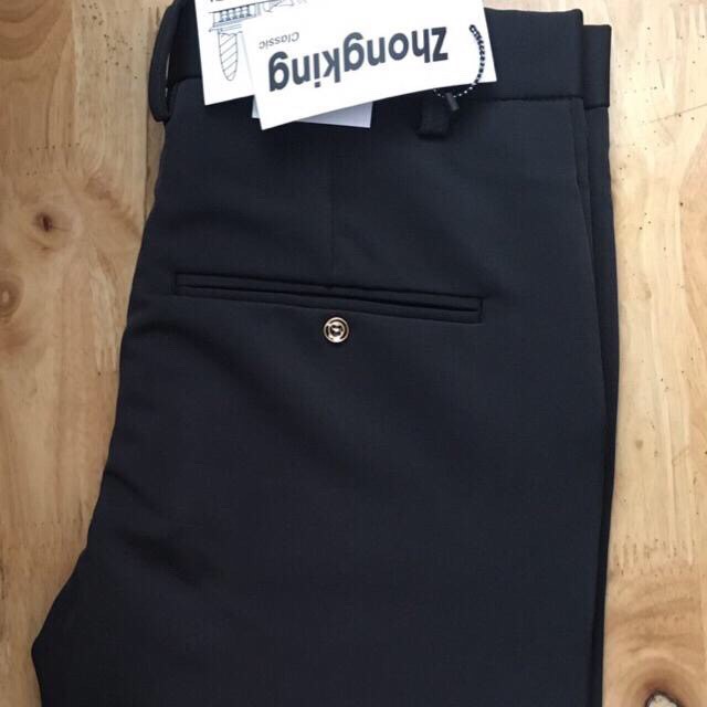 Quần Tây Âu Phom Ôm Chất Thun giản 4 chiều | BigBuy360 - bigbuy360.vn