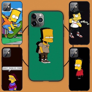 Ốp điện thoại mềm hoạt hình Simpson DA150 cho iPhone XR X Xs Max 7 8 6s 6 Plus 7+ 8+ 5 5s SE 2020