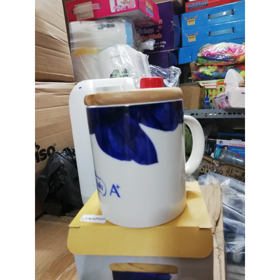 LY SỨ NẮP GỔ DONGWHA 400ML QUÀ TẶNG SỮA ENFA