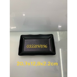 Đĩa chữ Nhật 13x20cm