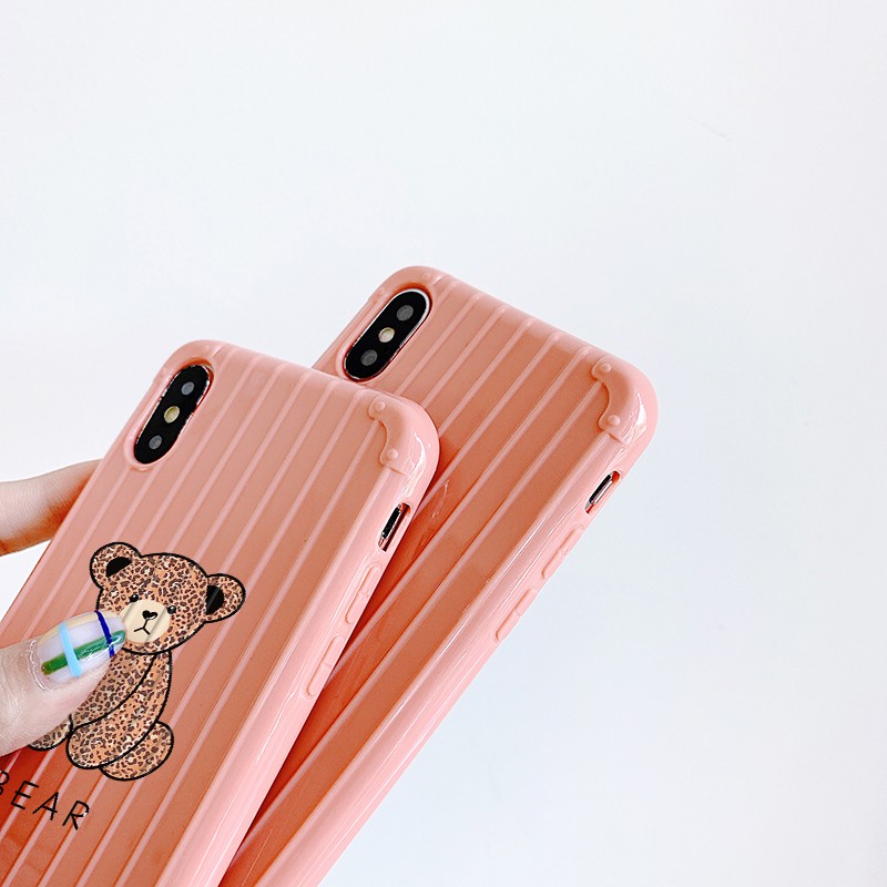 Ốp lưng iphone Gấu cam sọc 3D chống va đập 5/5s/6/6plus/6s/6splus/7/7plus/8/8plus/x/xs/11/12/pro/max/plus/promax | BigBuy360 - bigbuy360.vn