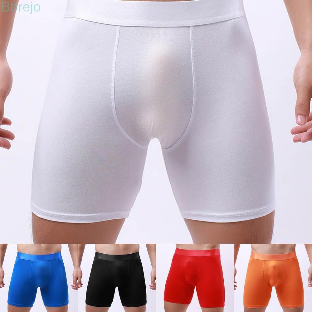 Quần Lót Boxer Dài Siêu Mềm Co Giãn 3D Thời Trang Cho Nam
