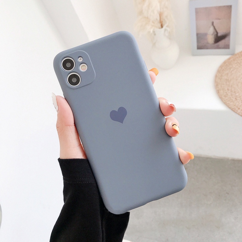 Ốp lưng IPhone dẻo hình trái tim 5/5s/6/6plus/6s/6splus/7/7plus/8/8plus/x/xr/xs/11/12/pro/max/plus/promax BVC763