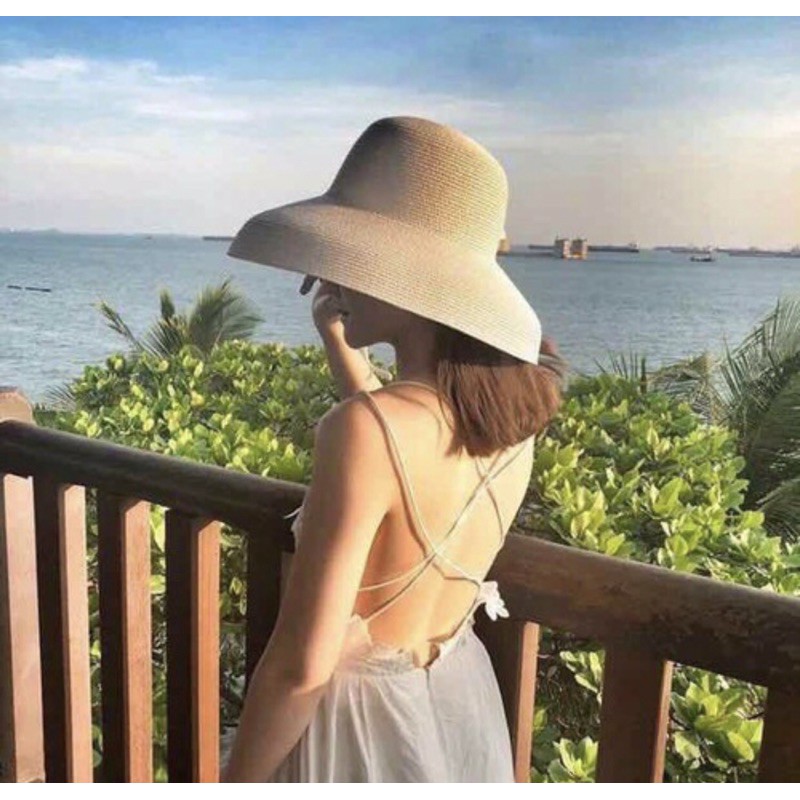 Nón cói lồng đèn thời trang