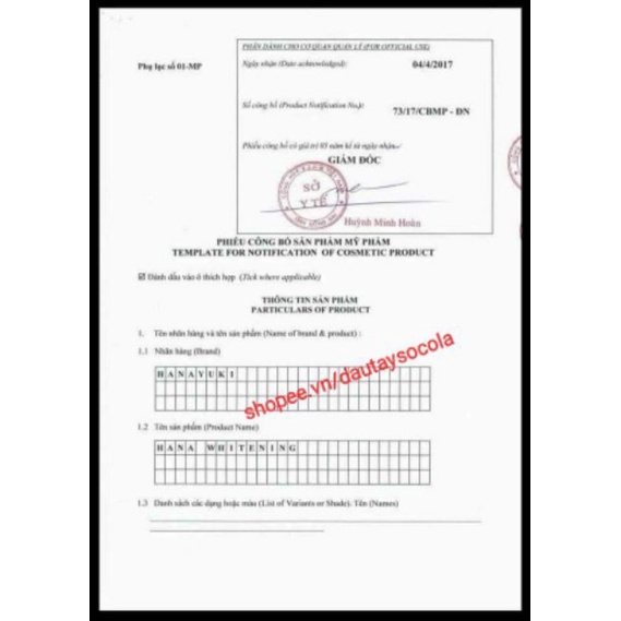 Serum Trắng Da Hana Whitening HANAYUKI | BigBuy360 - bigbuy360.vn