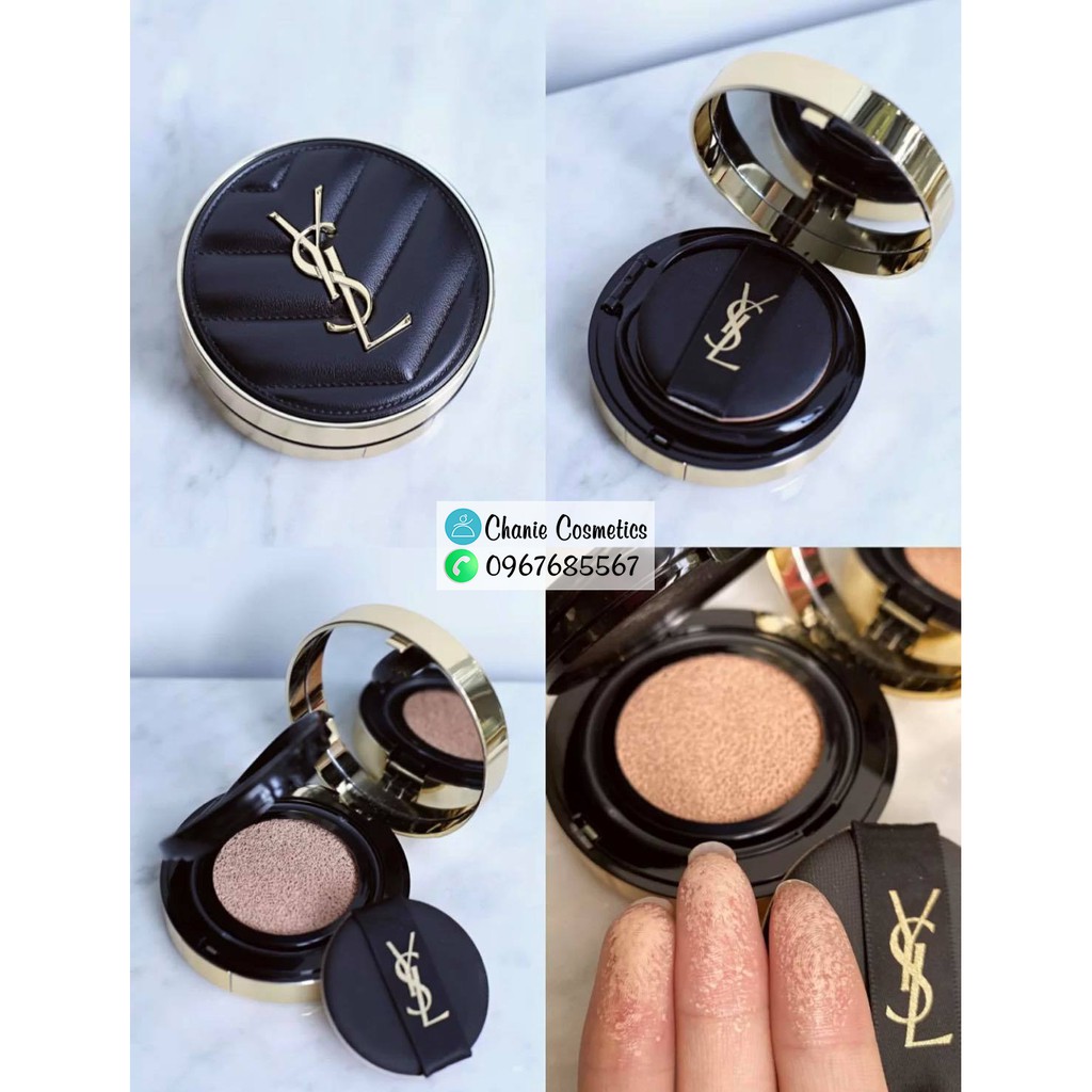 Phấn Nước YSL New Le Cushion Encre De Peau Luminous Matte Cushion Foundation SPF50 / PA +++ Vỏ Da 2020 | BigBuy360 - bigbuy360.vn