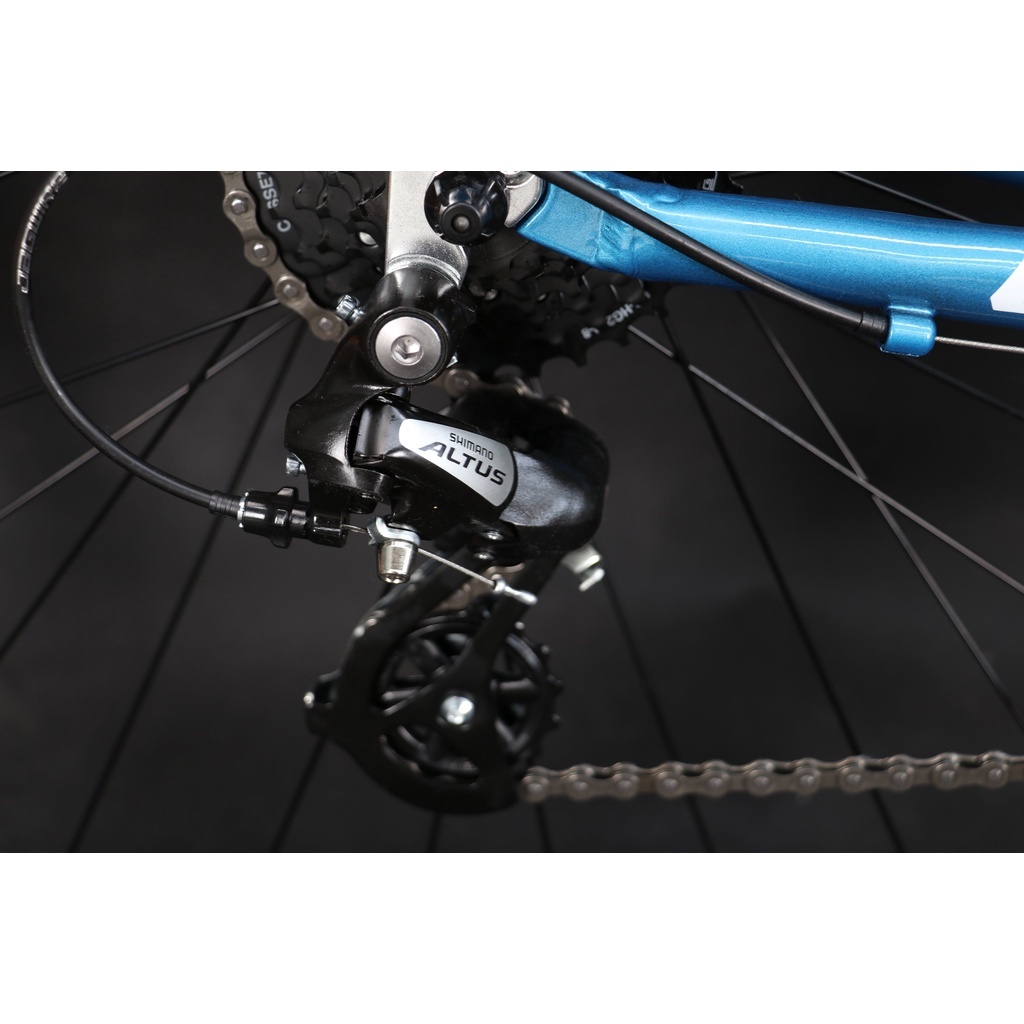 Xe đạp CHEVAUX FK PRO hàng xuất nhật cao cấp, khung nhôm 6061, Bộ đề Shimano 24 tốc độ, Xe mới bảo hành 1 năm