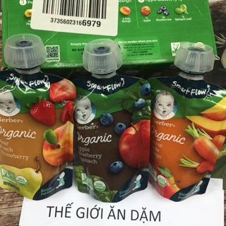 Trái Cây Nghiền Gerber Organic 99g