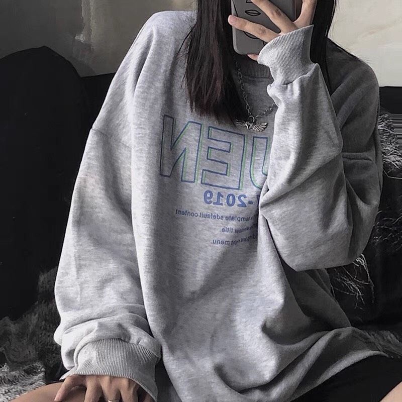 △Áo Sweater JL Oversize Muen, JACKLANE, nỉ chui đầu Unisex Jack Lane