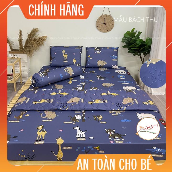 GA CHỐNG THẤM COTTON THUN NANO KHÁNG KHUẨN-PT1 (Bé tè lau là sạch ngay)