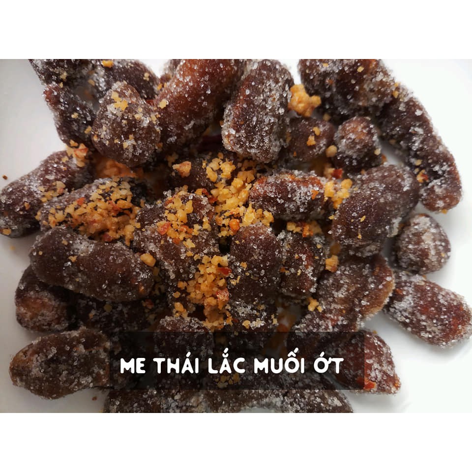 đồ ăn vặt ngon- Me thái lắc muối ớt chua ngọt cực ngon! (hủ 250Gr)