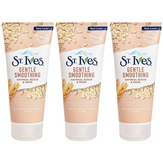 Kem Tẩy Tế Bào Chết St.Ives Oatmeal Scrub & Mask 170gr