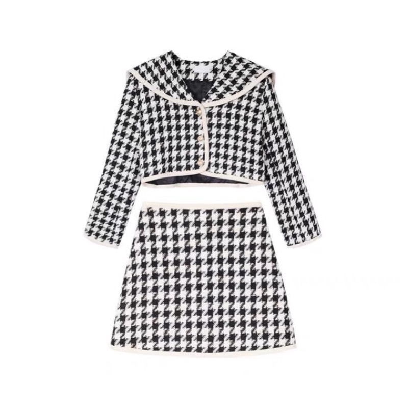 Set váy tweed hottrend sang chảnh