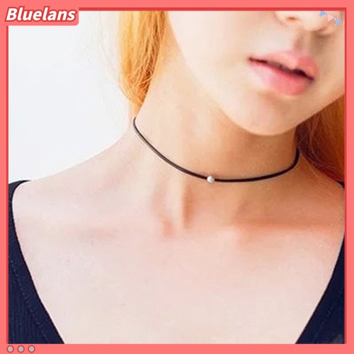 Vòng cổ choker da kiểu dáng thời trang cho nữ