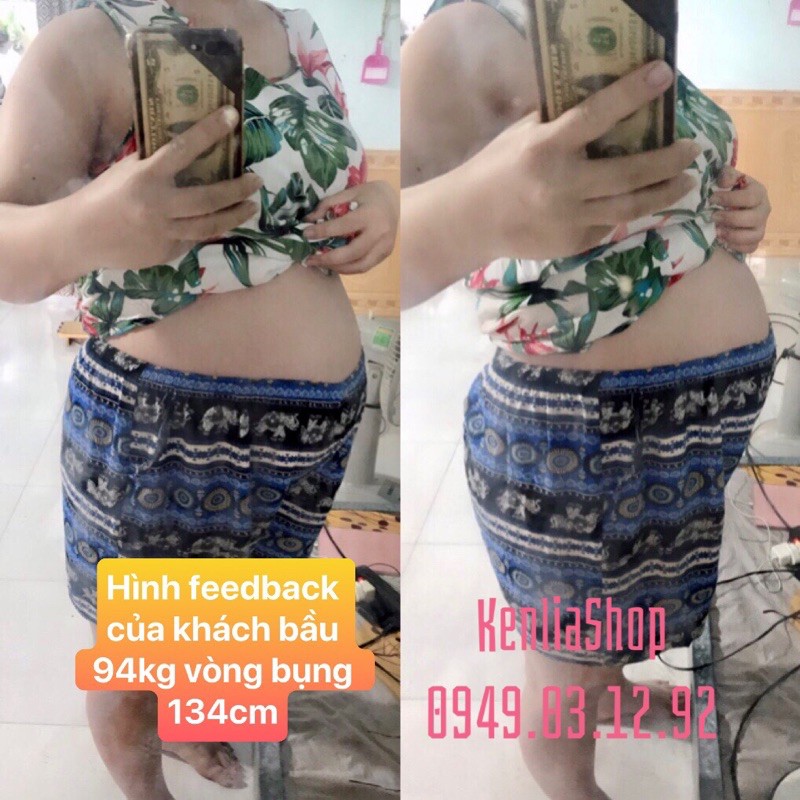 QUẦN ĐÙI VẢI LANH BIGSIZE CHO NGƯỜI MẬP