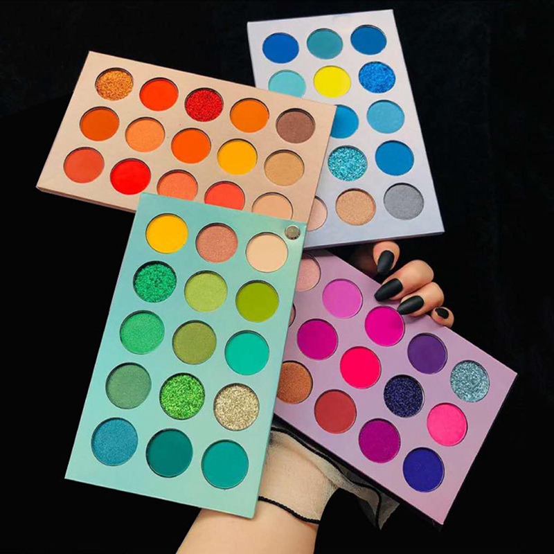 [Hàng mới về] Bảng Phấn Mắt 4 Tầng 60 Màu Ánh Ngọc Trai Nhung Mịn Lâu Trôi Chống Thấm Nước | BigBuy360 - bigbuy360.vn