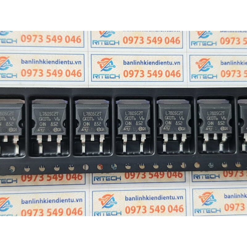 [Combo 5 chiếc] L7805C2T L7805AB2T IC nguồn TO-263