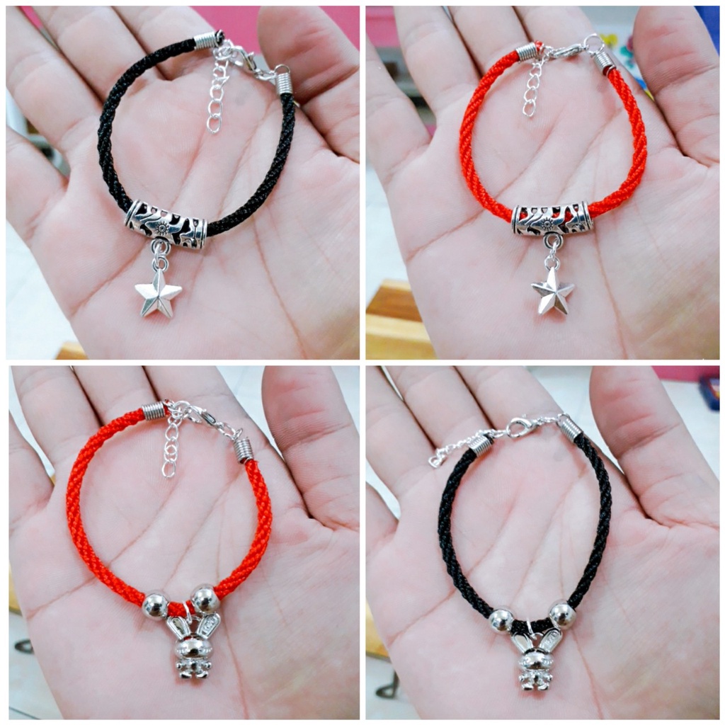 Vòng tay ngôi sao , thỏ híp mắt : sỉ 10 vòng giá 5k / 1 cái
