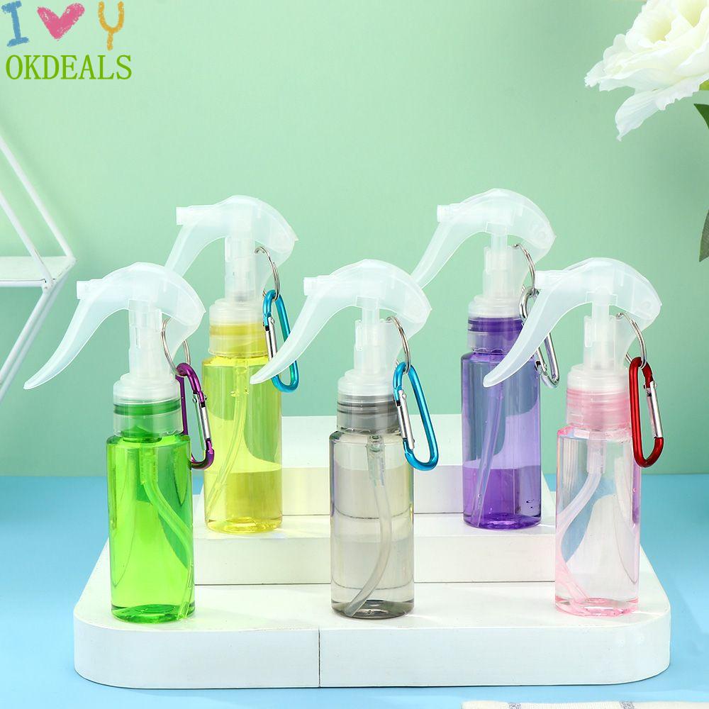 Chai Xịt Rỗng 60ML Bằng Nhựa Có Móc Treo Đựng Mỹ Phẩm Tiện Dụng