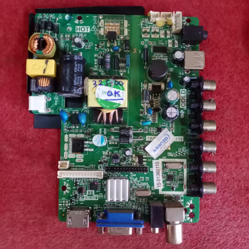 bo khiển tivi Asanzo 32S500,bo xử lý,main chính,chủ