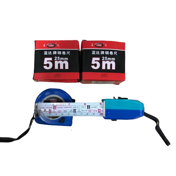 Thước dây 5M LỖ BAN xanh land