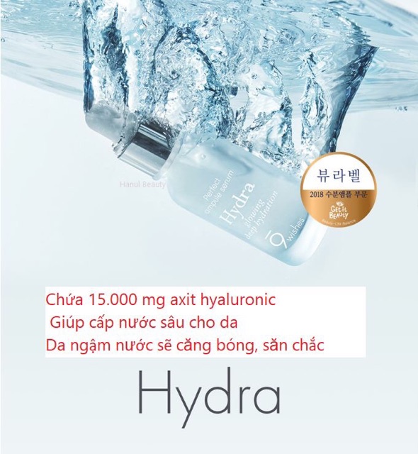 Tinh chất dưỡng da 9WISHES siêu đỉnh Ampule Perfect Serum chai thuỷ tinh 25ml | BigBuy360 - bigbuy360.vn