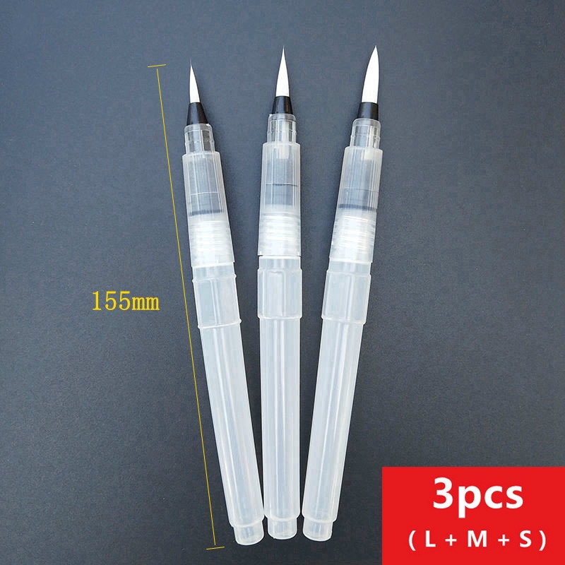 Set 6 bút màu nước đầu mềm vẽ+viết thư pháp chuyên dụng