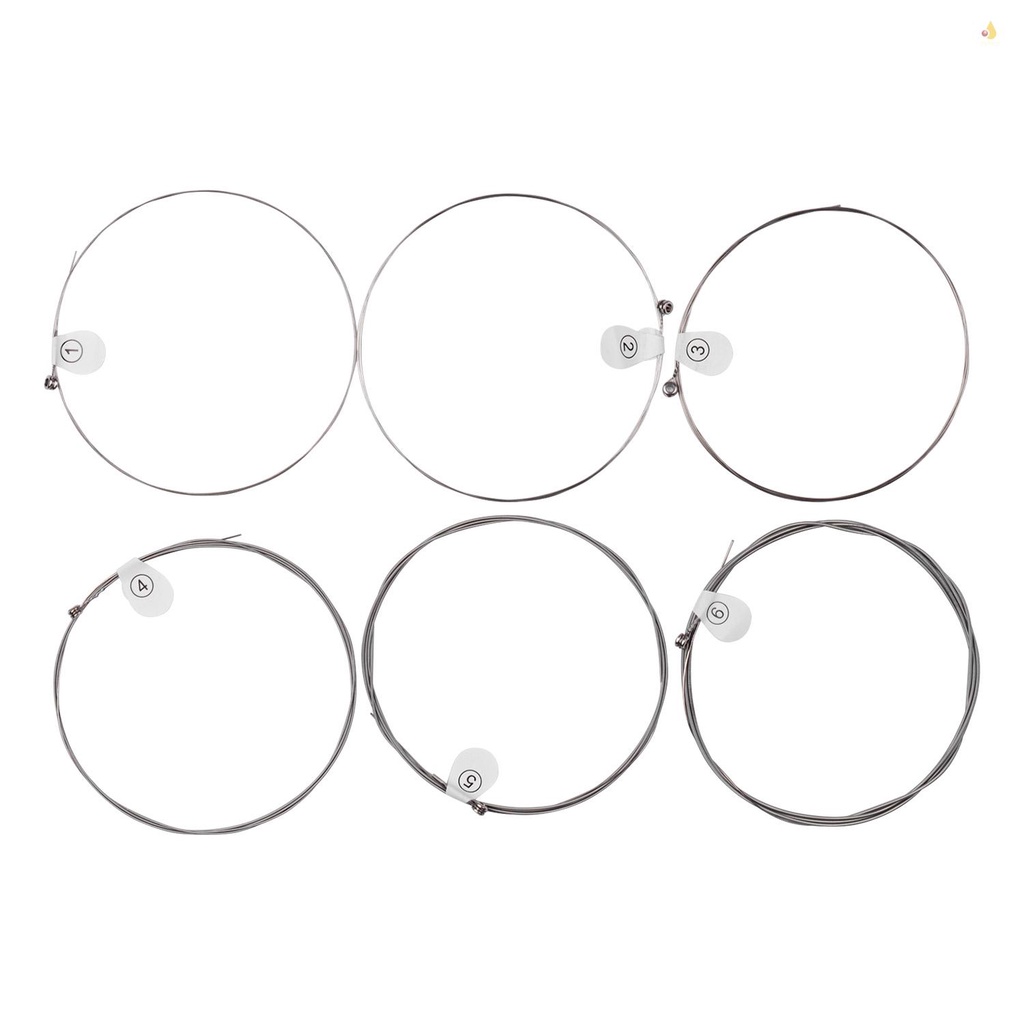Bộ Dây Đàn Guitar Điện 6 Dây Bằng Hợp Kim Niken Chống Ăn Mòn (.009-.042)