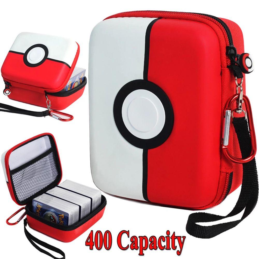 JARRED Pokemons Toys Pokemon Cards Album Shining Card MEGA Collection Holders Trading Cards Storage Bag Christmas Gift Kids Toys Game Cards Holder Big Capacity Yugioh Card Collection Box Game Card Cases/Multicolor