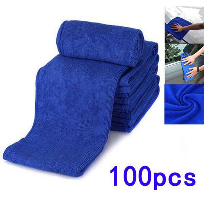Set 100 Khăn Vi Sợi Thấm Hút Tốt Vệ Sinh Đa Năng