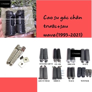Cao su gác để chân xe wave 50cc 110 rsx nhỏ rs s110 alpha zx thái