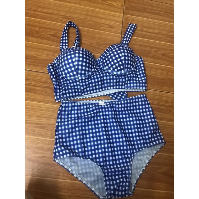 Bộ Đồ Bơi Đi Tắm Biển Nữ Bikini 2 Mảnh Caro sang chảnh-2169-Miễn Phí Ship | BigBuy360 - bigbuy360.vn