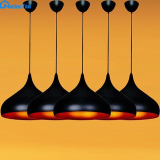 Bộ 5 đèn thả trần trang trí nhà quán cà phê THCN01