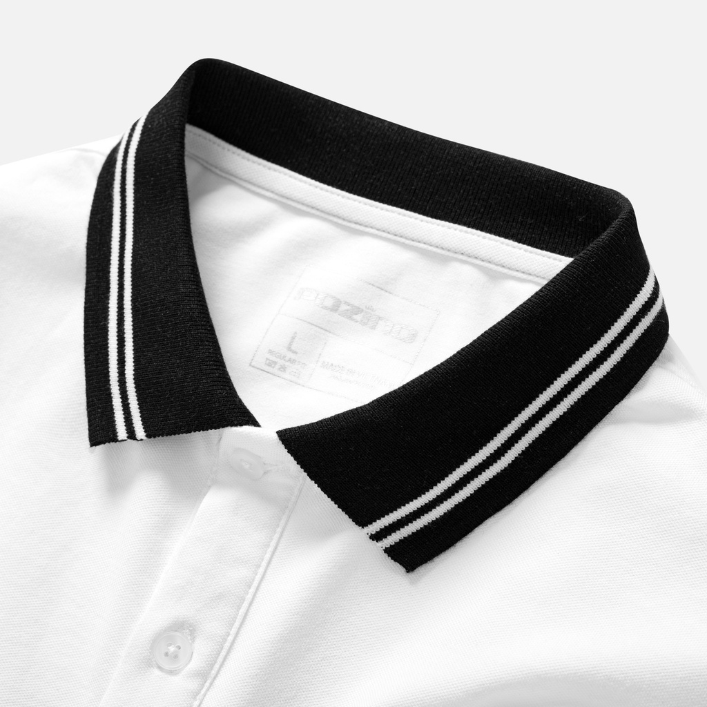 Áo Thun Polo Nam KSM Menswear Tay Ngắn phối Rằn Ri Camo có cổ bẻ vải Cotton dày mịn đẹp PL715