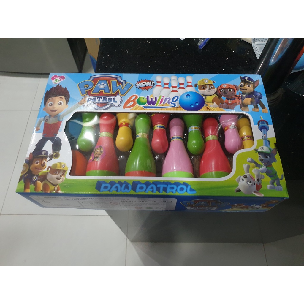 Đồ chơi boling màu sắc phát triển trí tuệ cho bé