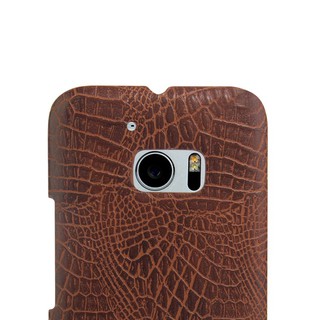 For HTC 10 M10 Case Crocodile Pattern Skin Hard Cover