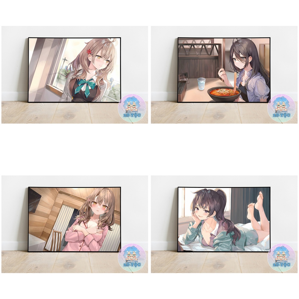 ẢNH POSTER A3 ANIME MANGA ARYA-SAN BÀN BÊN THI THOẢNG LẠI THẢ THÍNH TÔI BẰNG TIẾNG NGA (3) GIẤY CAO CẤP - 2D TỘC SHOP