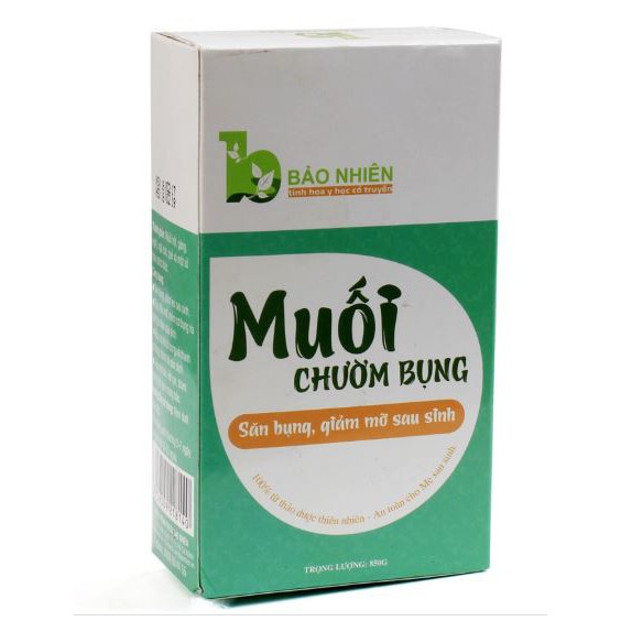 [Tặng 1 túi đựng muối chườm] MUỐI CHƯỜM BỤNG THẢO DƯỢC BẢO NHIÊN