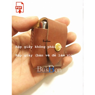 Rập-bao da zippo handmade